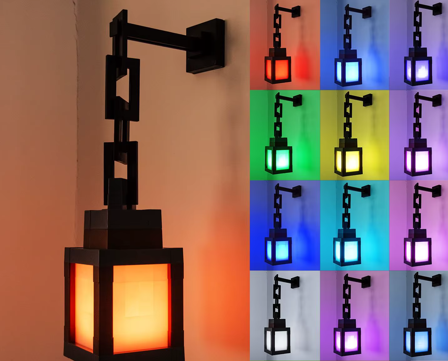 Illuminate Your Space with the Luminous Lantern Night Light - A Rechargeable Ambient Lamp for Cozy Bedrooms and Stylish Decor